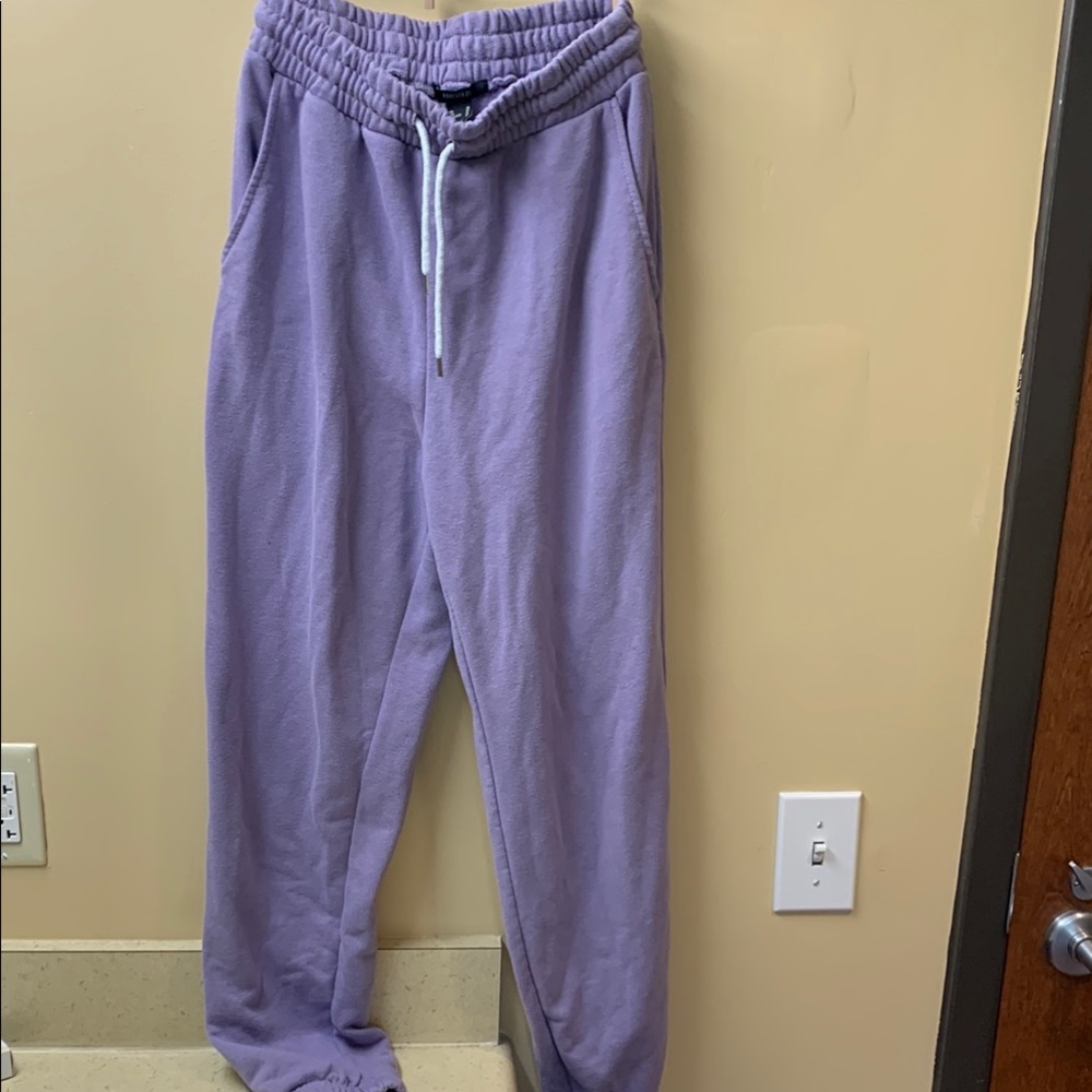 Lavender Jogger Pants